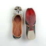 Beads Work Ethnic Punjabi Jutti