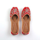 Embroidery Star Velvet Punjabi Jutti