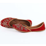 Embroidery Star Velvet Punjabi Jutti