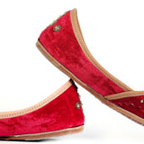Handwork Velvet Punjabi Jutti