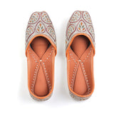 Paisley Design Zari Punjabi Jutti