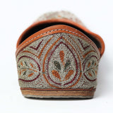 Paisley Design Zari Punjabi Jutti