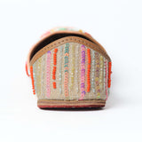 Sequin and Thread Work Multicolor Punjabi Jutti